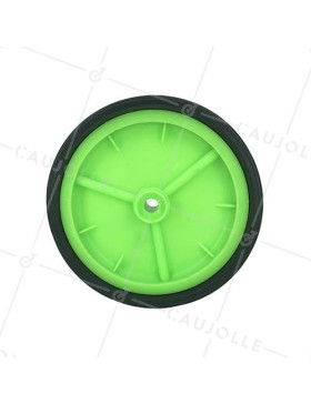 PINK DECKCHAIR WHEEL 250 MM DIAMETER 20 MM BORE