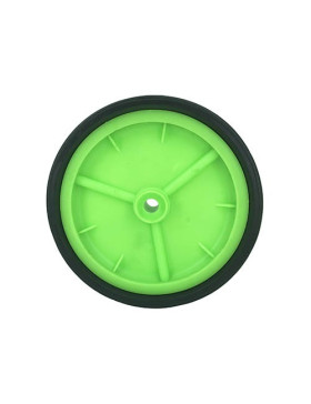 PINK DECKCHAIR WHEEL 250 MM DIAMETER 20 MM BORE