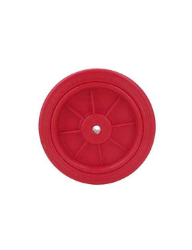 Wheel red polypropylene diameter 125mm S2011