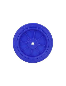 Roue bleue en polypropylène diamètre 125mm S2011