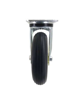 SUPPLE PUNCTURE-PROOF SWIVEL CASTOR FOR GRAVEL DIAMETER 200 MM