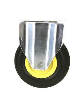 SUPPLE PUNCTURE-PROOF FIXED CASTOR FOR GRAVEL DIAMETER 200 MM
