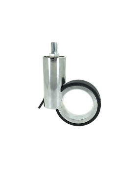 Modern design castor wheel GRAVITY 65T CHROME-PLATED