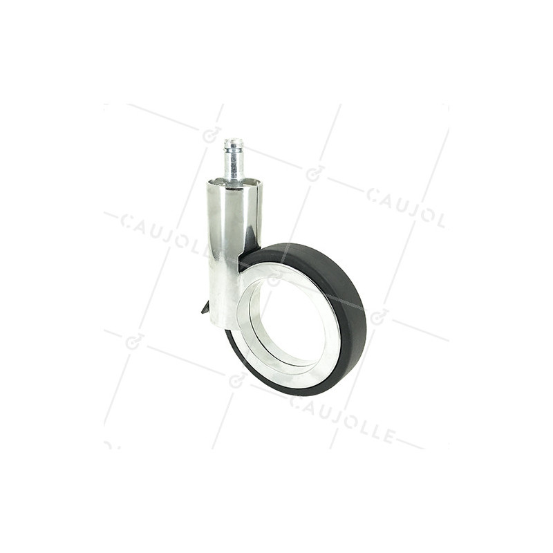 Modern design castor wheel GRAVITY 65T CHROME-PLATED