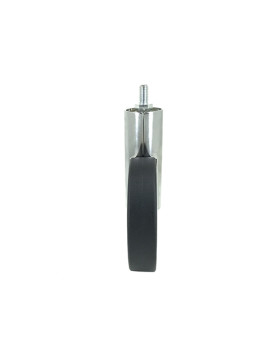 ROULETTE FUTURISTE CHROMÉE À TIGE FILETÉE DE 8 MM DIAMÈTRE 90 MM CHARGE 35KG - GRAVITY90TFC8