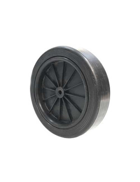 ROUE PLASTIQUE S2011 DIAMETRE 125 MM AXE 8 MM