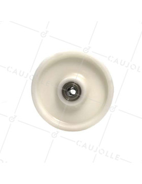 ROUE RENFORCÉE POLYAMIDE NYLON CHARGE EXTRÊME DIAMÈTRE 200MM ROULEMENT À BILLES DE 20MM - S2480