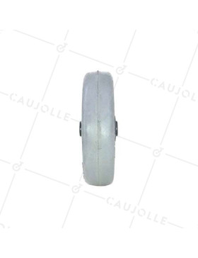 GALET DE MANUTENTION CAOUTCHOUC DIAMÈTRE 125 MM AVEC ROULEMENT À BILLES - GAL 94