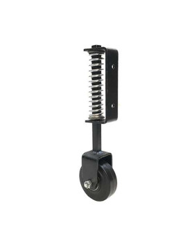 ROULETTE DE PORTAIL À SUSPENSION DIAMÈTRE 100 MM AVEC 40 MM DE DÉBATTEMENT CHARGE 70KG