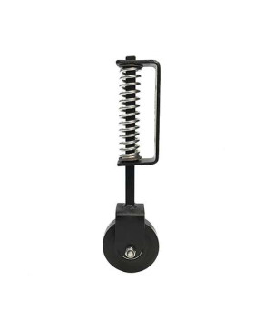 ROULETTE DE PORTAIL À SUSPENSION DIAMÈTRE 100 MM AVEC 40 MM DE DÉBATTEMENT CHARGE 70KG