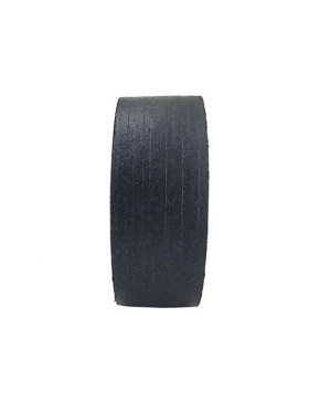 ROUE LARGE CAOUTCHOUC JANTE PLASTIQUE DIAMÈTRE 200 MM AXE 25 MM - S2750P200R25