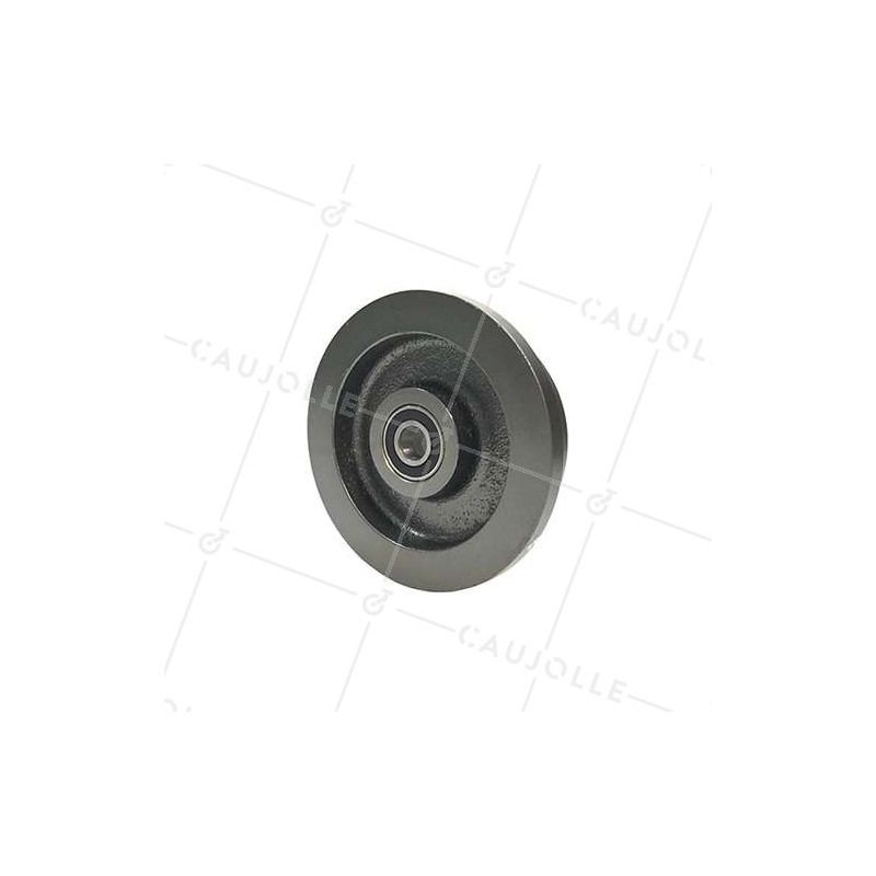 ROUE DE WAGONNET EN FONTE DIAMÈTRE 150 MM CHARGE 1000 KG