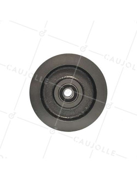 ROUE DE WAGONNET EN FONTE DIAMÈTRE 150 MM CHARGE 1000 KG