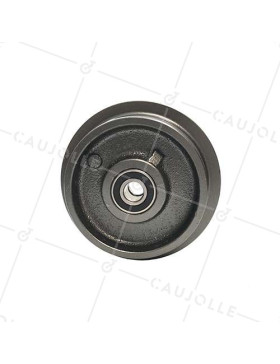 ROUE DE WAGONNET EN FONTE DIAMÈTRE 150 MM CHARGE 1000 KG