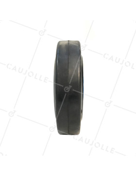 Roue de manutention en caoutchouc et fonte 300mm - S2750F300