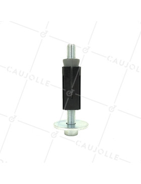Expandable square socket for square tube from 21 mm to 23 mm.