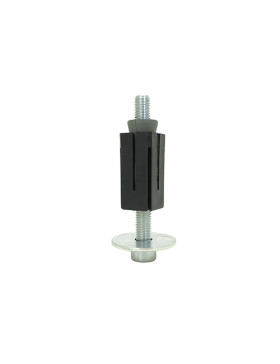Expandable square socket for square tube from 22 mm to 24 mm.