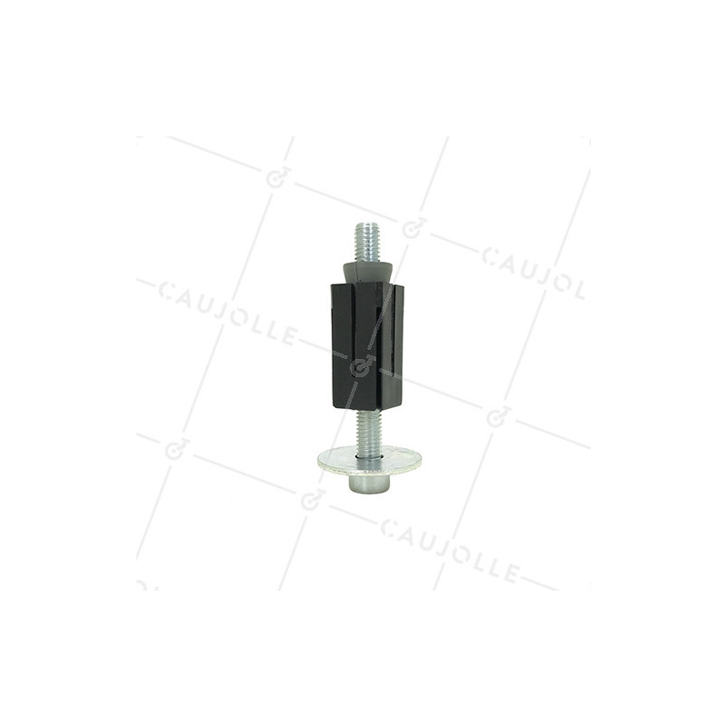 Douille De Fixation Pour Tube Carré 22 Mm à 24 Mm - Pièce De Montage Simple, Vendue à L'unité