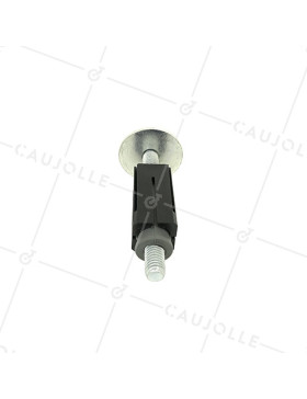 Douille carrée extensible pour tube carré de 22 mm à 24 mm
