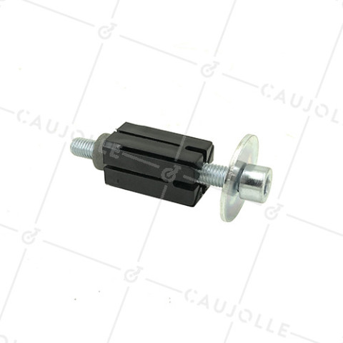 DOUILLE DE FIXATION EXPANSIBLE POUR TUBE CARRÉ DE 25 MM à 27 MM INTERIEUR ET ROULETTE A TROU DE 10 à 12 MM • Caujolle