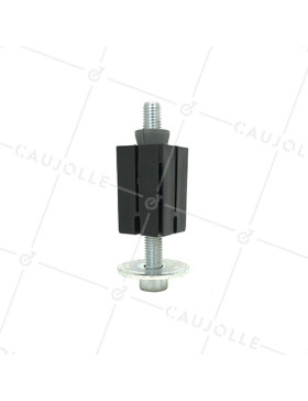 Expandable square socket for square tube from 30 mm to 32 mm.