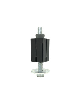 Expandable square socket for square tube from 30 mm to 32 mm.