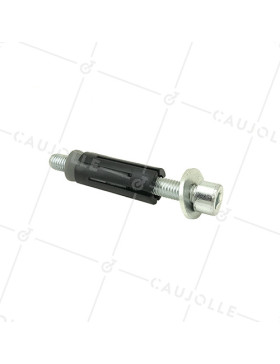 EXPANDABLE MOUNTING SLEEVE FOR ROUND TUBE OF 19 mm to 21.5 mm INSIDE AND Castor WITH A HOLE OF 10 to 12 MM • Caujolle