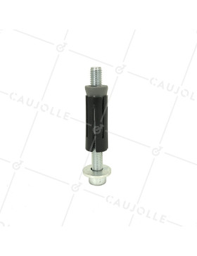 Fixing sleeve for round tube of 19 mm to 21.5 mm