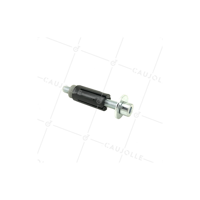DOUILLE DE FIXATION EXPANSIVE POUR TUBE ROND DE 22 mm à 24 mm INTERIEUR ET ROULETTE A TROU DE 10 à 12 MM