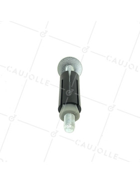 EXPANSION FIXING SLEEVE FOR ROUND TUBE OF 22 mm to 24 mm INSIDE AND Castor WITH A HOLE OF 10 to 12 MM