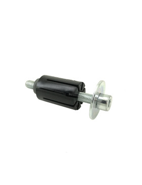 Fixing socket for round tube of 30 mm to 32 mm