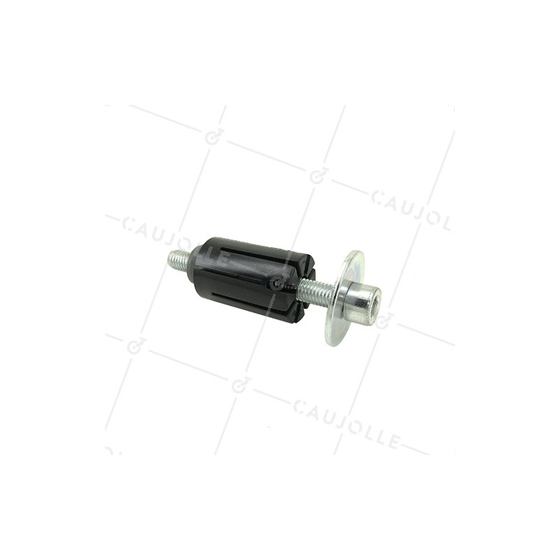 Fixing socket for round tube of 30 mm to 32 mm