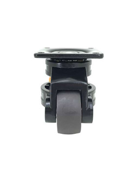 ROTATING CASTOR CONVERTIBLE TO FIXED LEG ANTI-VIBRATION DIAMETER 50 MM LOAD 250 KG - STABILIZER 50