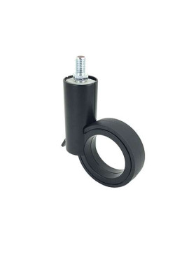 Modern design castor wheel GRAVITY 65T CHROME-PLATED