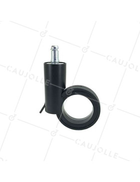 Modern design castor wheel GRAVITY 65T CHROME-PLATED
