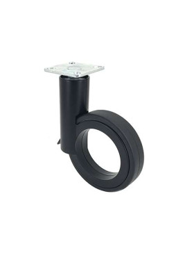 Modern design castor wheel GRAVITY 90P BLACK