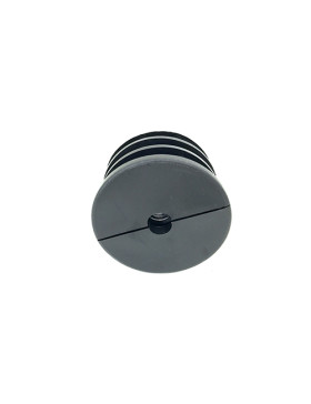 EMBOUT DE FIXATION POUR ROULETTE À OEIL DE 8MM ET TUBE CARRÉ DE 20MM ÉPAISSEUR 1,5MM