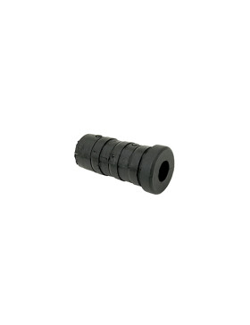 Embout de fixation pour roulette à oeil 8 mm et tube rond 20 mm
