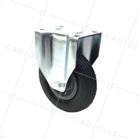 PNEUMATIC SWIVEL WHEEL 200 MM DIAMETER • Caujolle