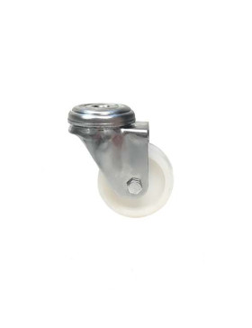 NYLON INDUSTRIAL CASTOR WHEEL WITH EYE S06N 50 MM DIAMETER 