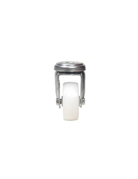 NYLON INDUSTRIAL CASTOR WHEEL WITH EYE S06N 50 MM DIAMETER 