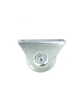 Sub-portal frame with a diameter of 80mm in steel with a triangular groove