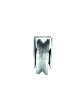 Sub-portal frame with a diameter of 80mm in steel with a triangular groove
