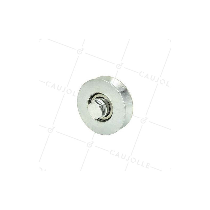 NARROW GROOVED DOOR ROLLER TRIANGULAR 60 MM DIAMETER