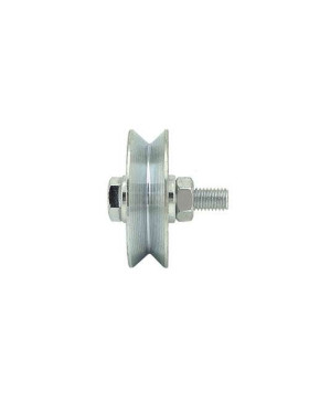 NARROW GROOVED DOOR ROLLER TRIANGULAR 60 MM DIAMETER