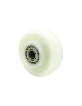 ROUE EN NYLON RENFORCÉ DIAMÈTRE 125 MM AVEC ROULEMENT À BILLES AXE 20 - S2480 125 RB20