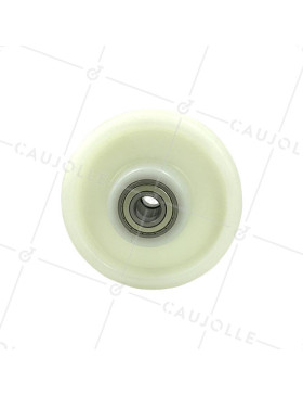Roue nylon renforcée diamètre 150mm avec roulement à billes