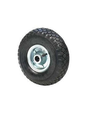 INFLATED Hand truck WHEEL STEEL RIM DIAMETER 260 MM LOAD 150KG AXLE 20 MM - S2700T R20 (TIRE 3.00-4)