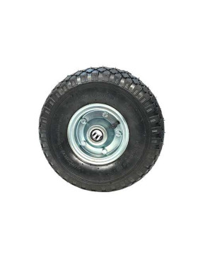 INFLATED Hand truck WHEEL STEEL RIM DIAMETER 260 MM LOAD 150KG AXLE 20 MM - S2700T R20 (TIRE 3.00-4)