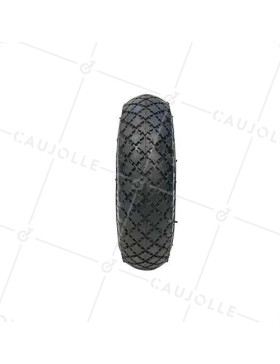 INFLATED Hand truck WHEEL STEEL RIM DIAMETER 260 MM LOAD 150KG AXLE 20 MM - S2700T R20 (TIRE 3.00-4)